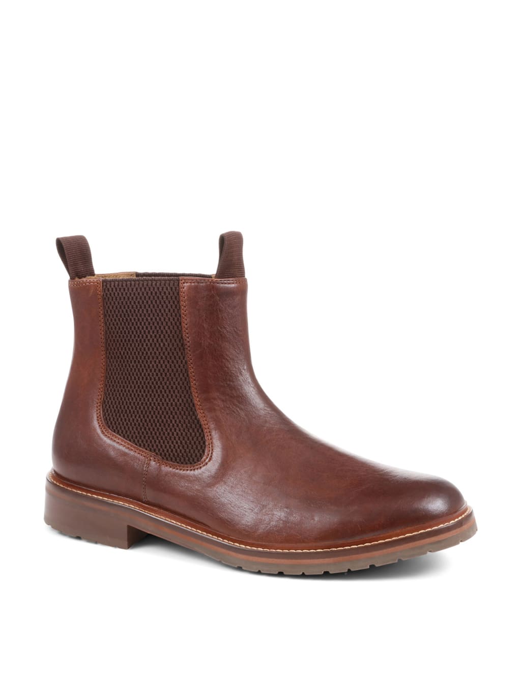 Leather Pull-On Chelsea Boots 2 of 6