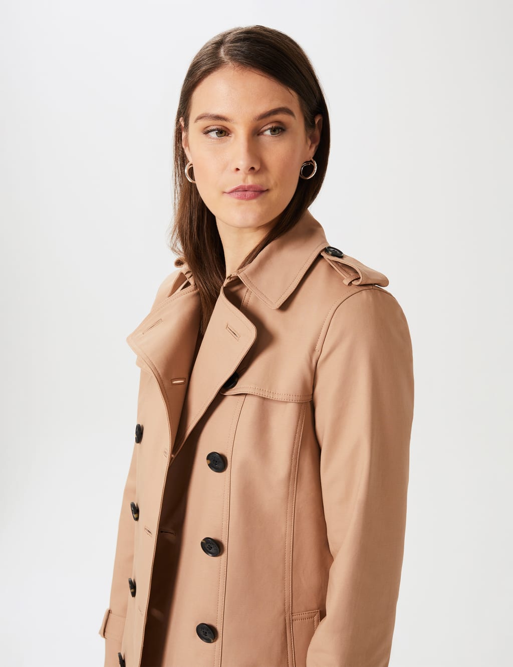 Saskia Water Resistant Belted Trench Coat HOBBS M S
