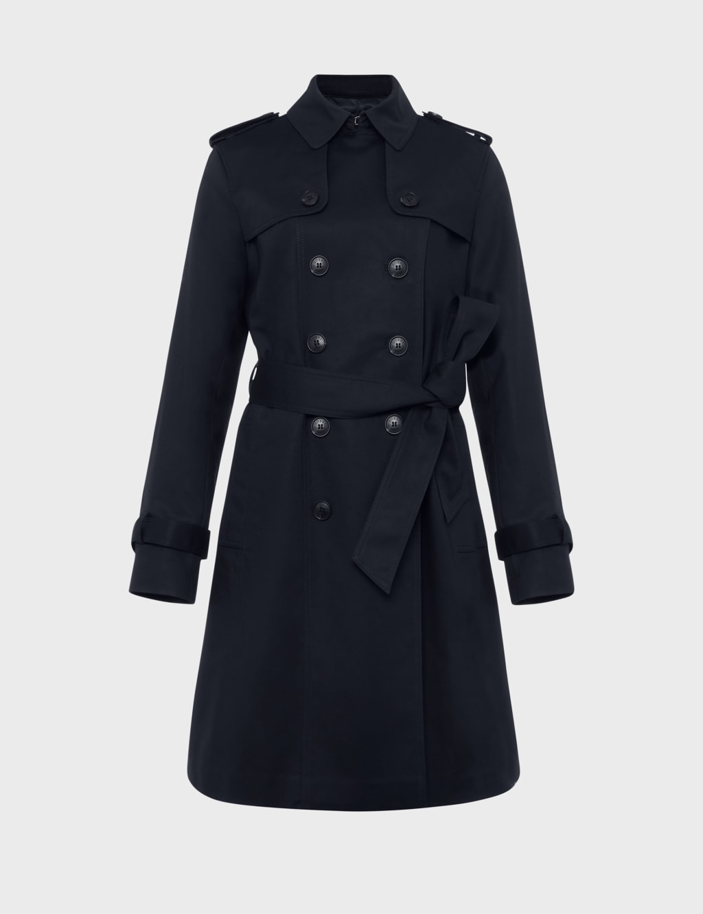 Saskia Belted Water Resistant Trench Coat HOBBS M S