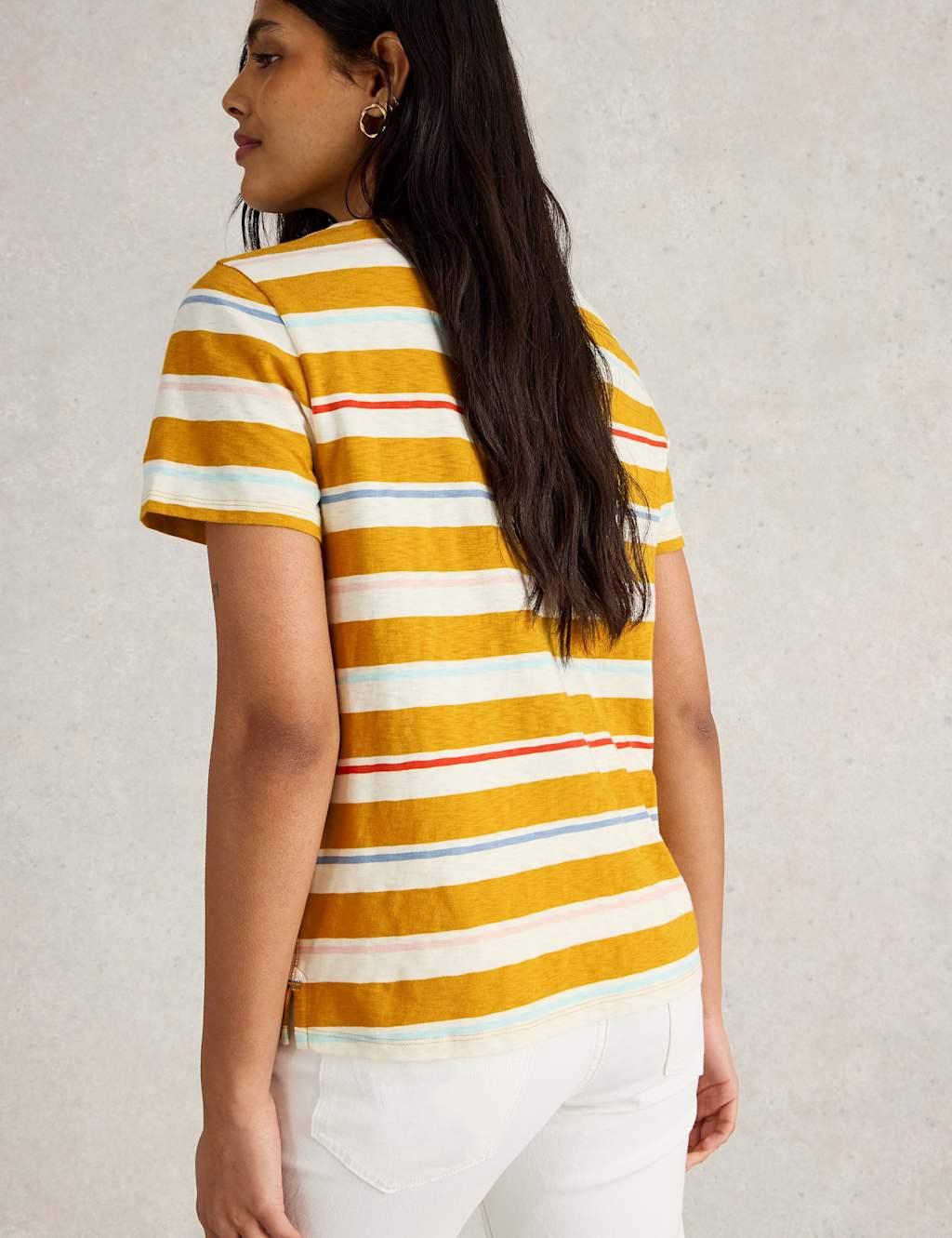 Pure Cotton Striped T-Shirt 4 of 6