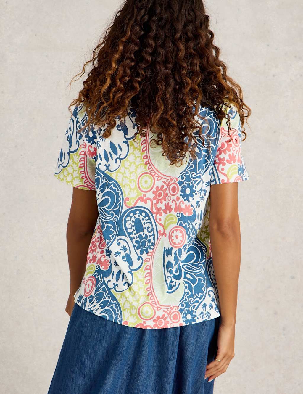 Pure Cotton Printed T-Shirt 4 of 6