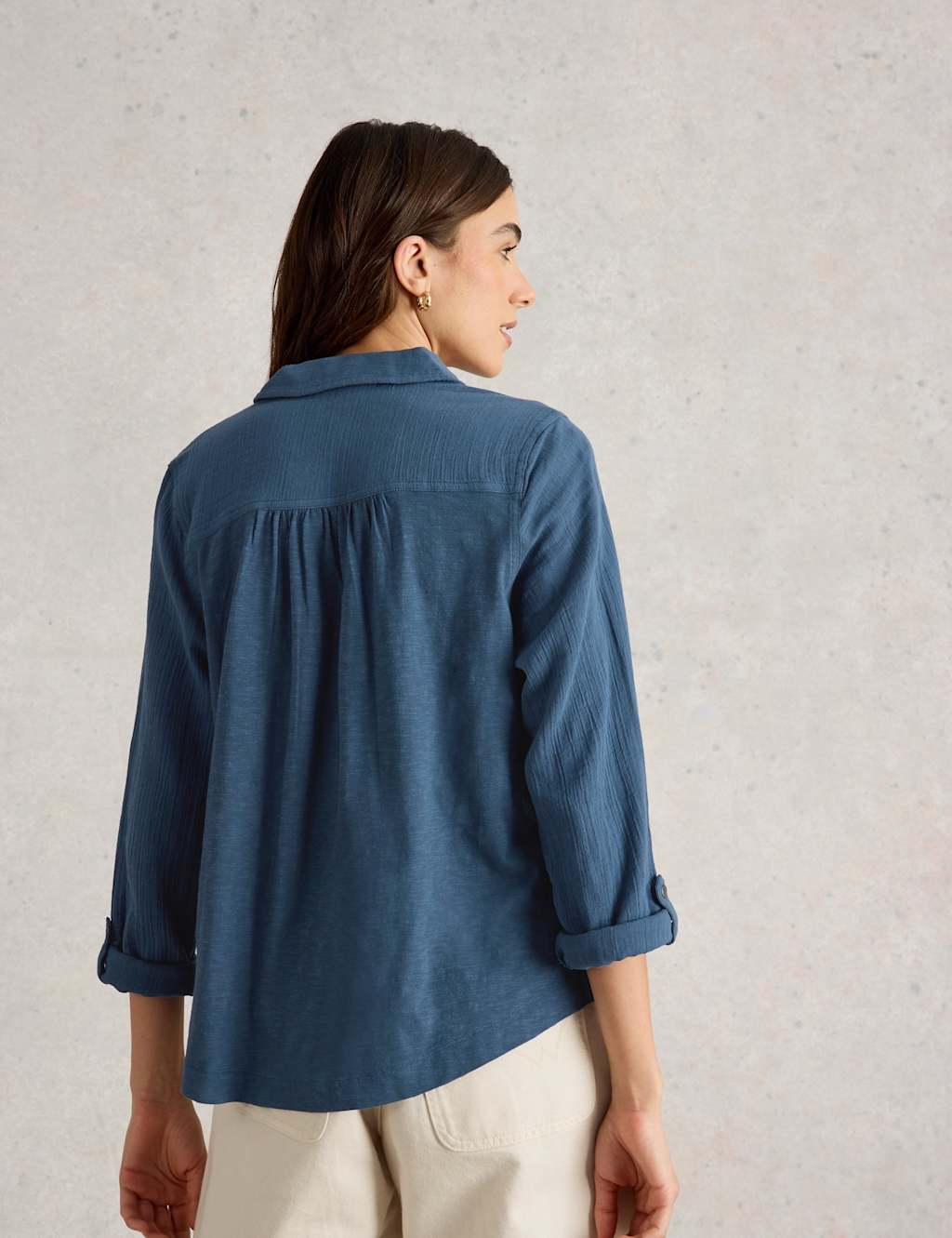 Pure Cotton Collared Shirt 4 of 6