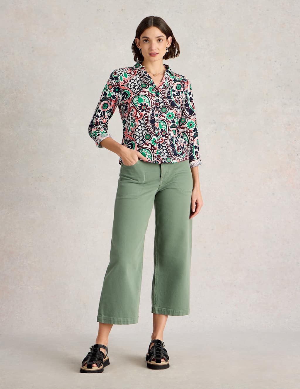 Pure Cotton Jersey Printed Shirt 3 of 6