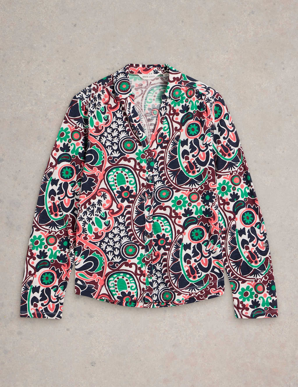Pure Cotton Jersey Printed Shirt 2 of 6
