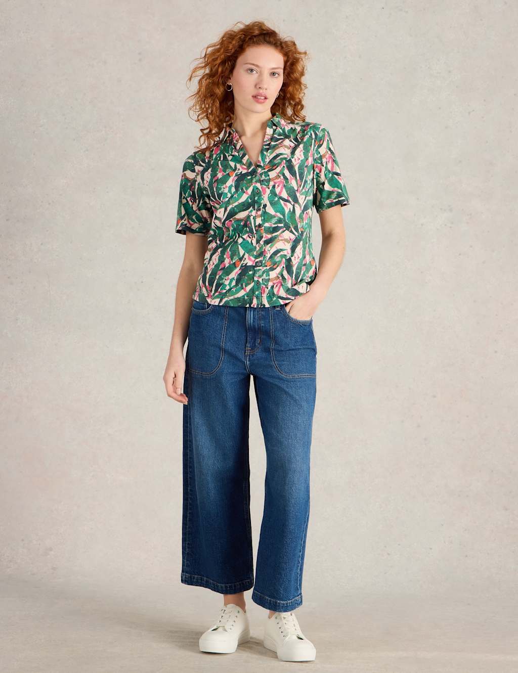 Pure Cotton Jersey Printed Shirt 3 of 6