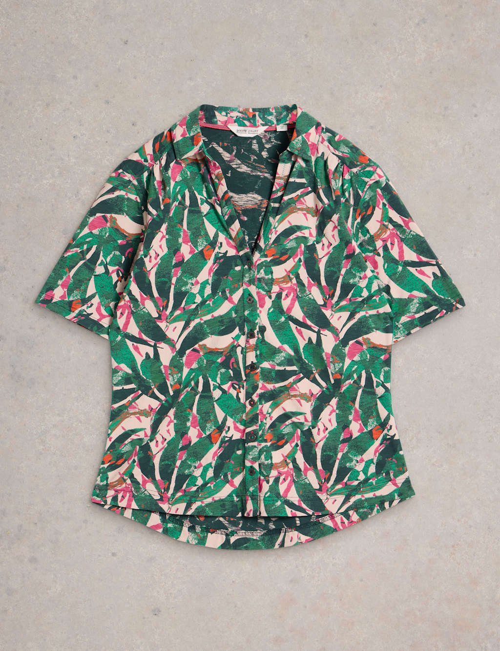 Pure Cotton Jersey Printed Shirt 2 of 6