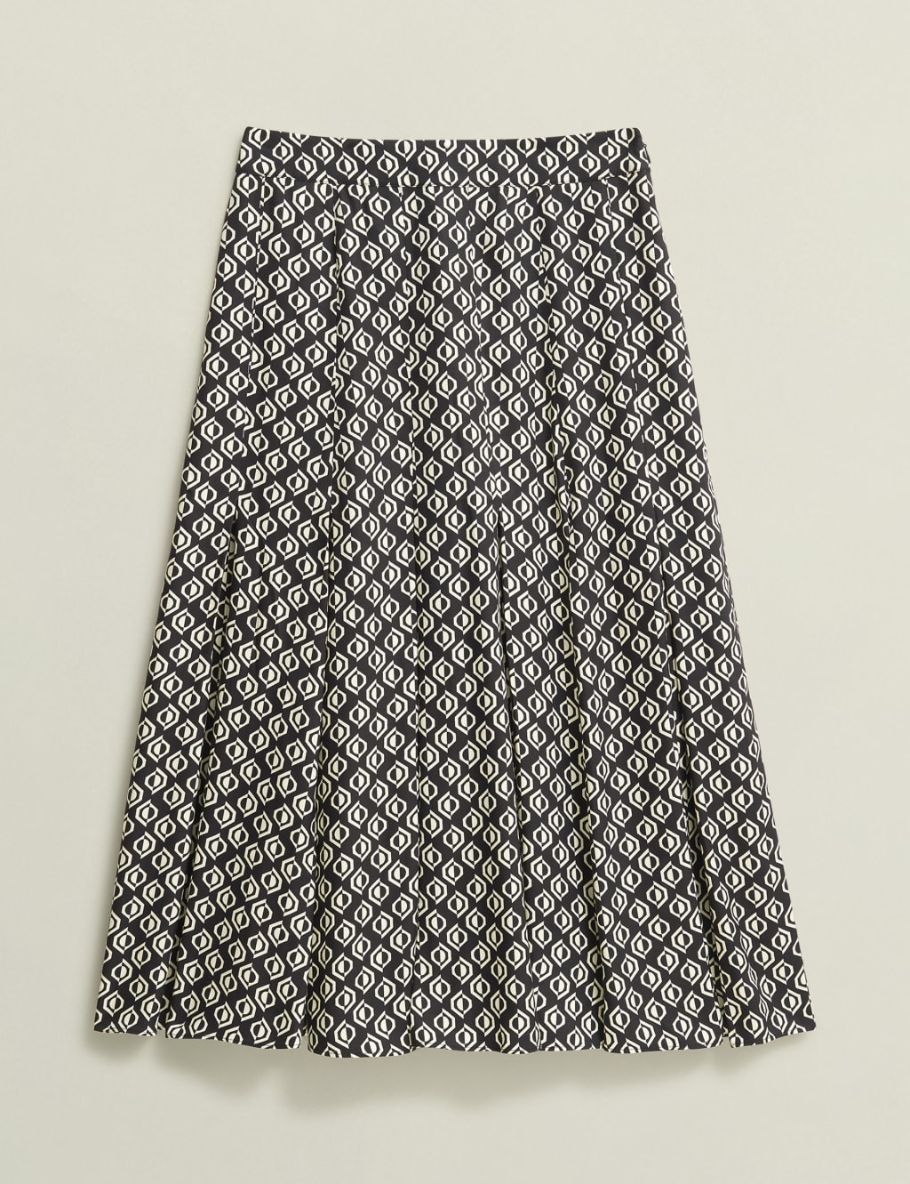 Printed Midi A-Line Skirt 2 of 11
