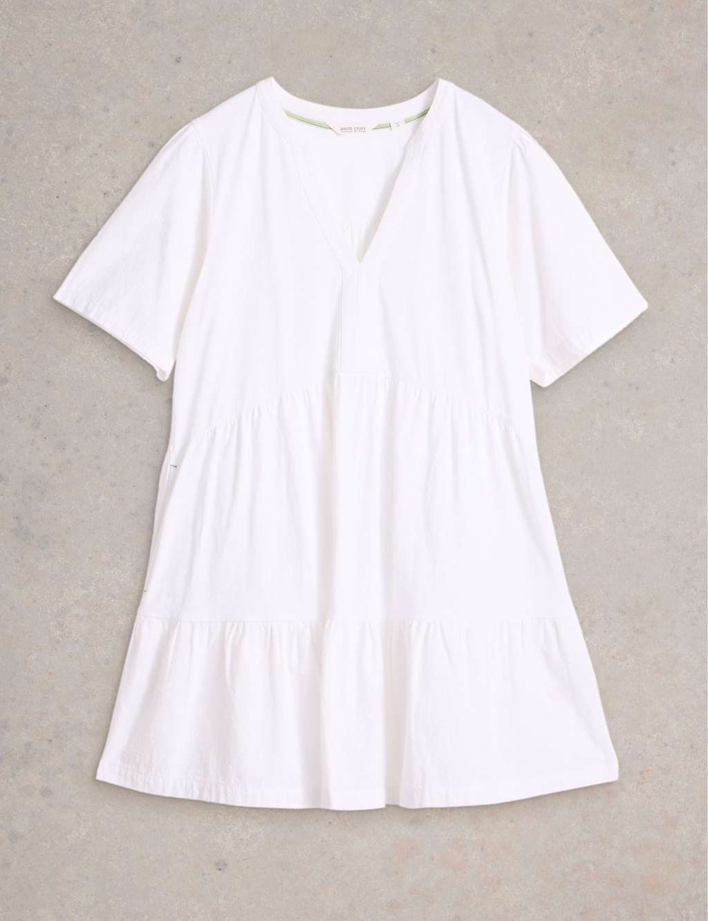 Pure Cotton Notch Neck Tunic 2 of 6