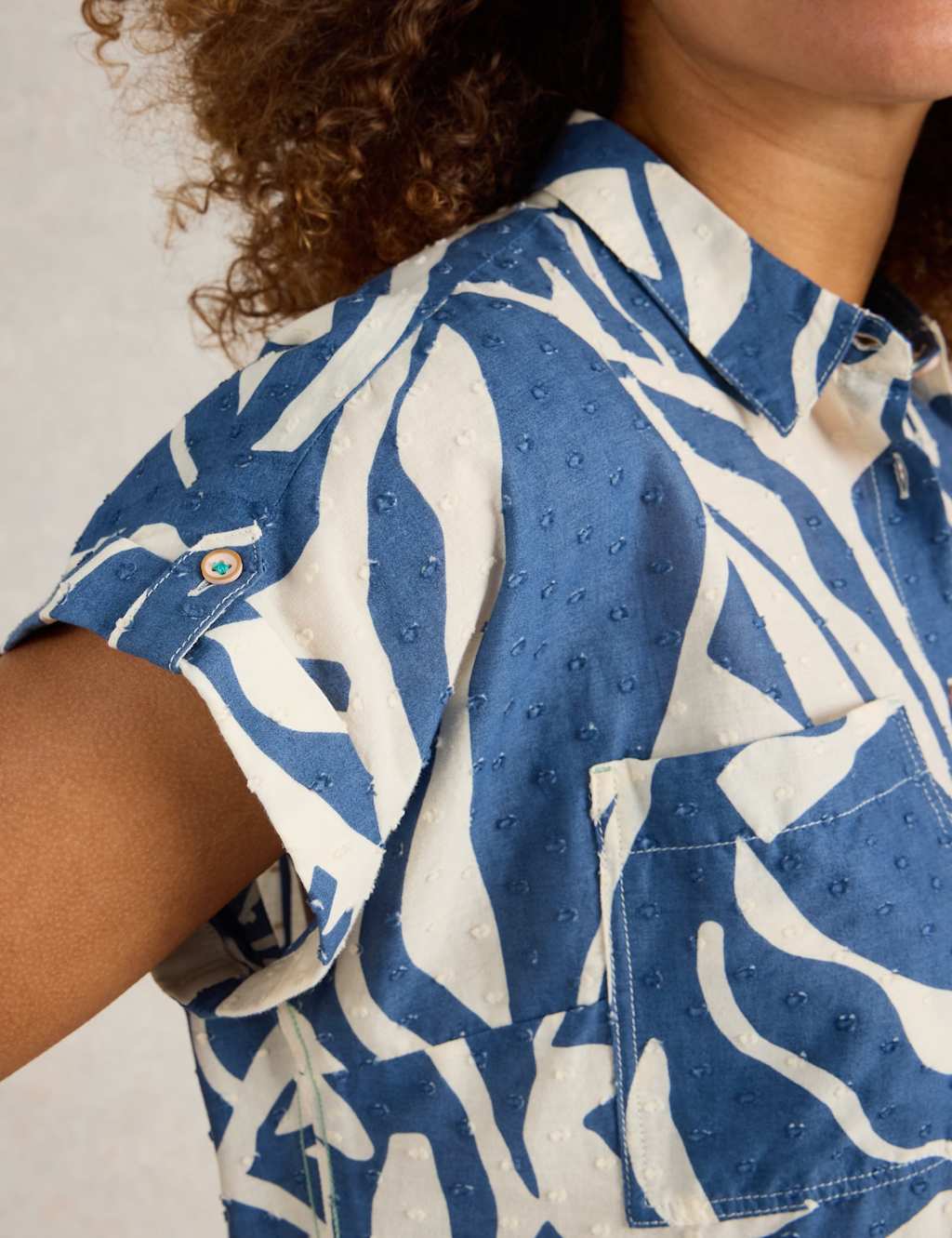 Pure Cotton Printed Collared Shirt 5 of 6