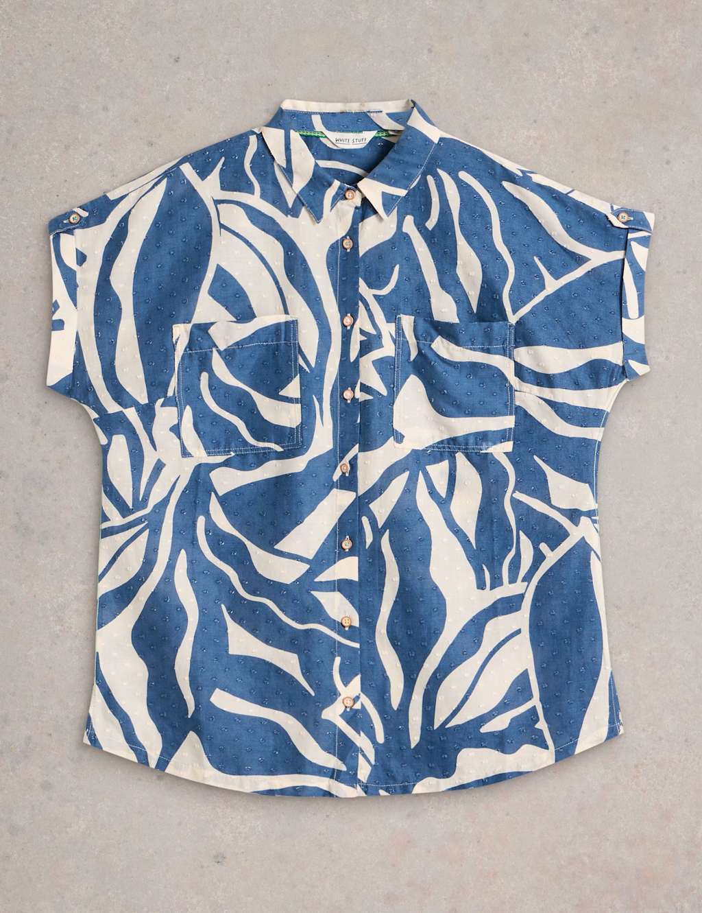 Pure Cotton Printed Collared Shirt 2 of 6