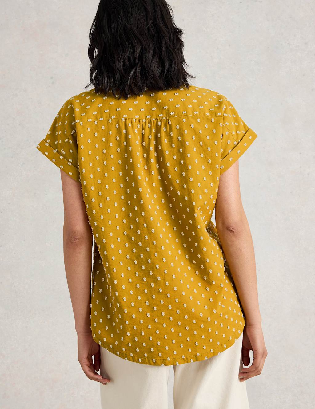 Pure Cotton Embroidered Shirt 3 of 4