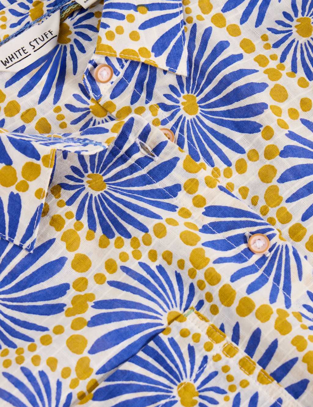 Pure Cotton Printed Button Through Shirt 6 of 6