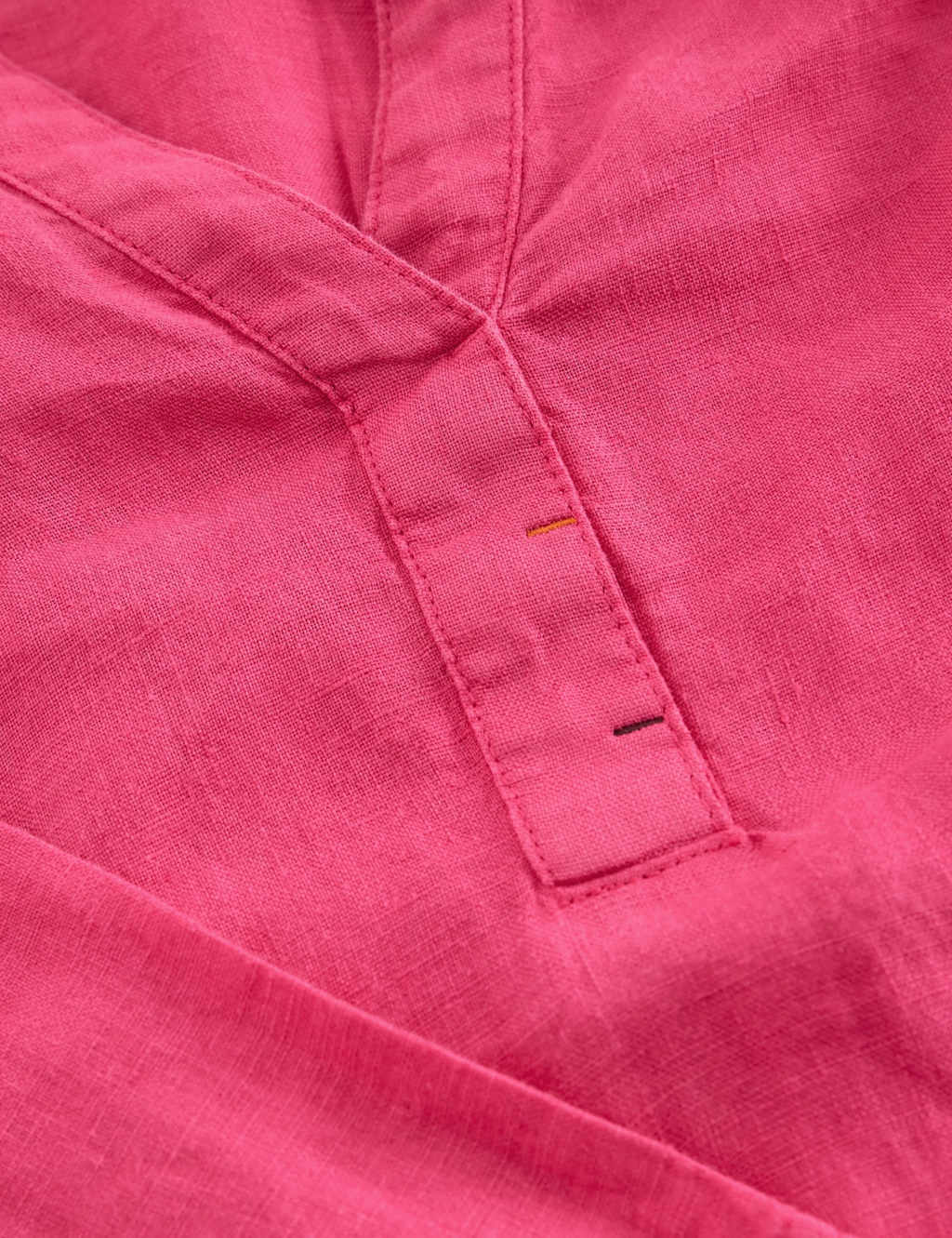 Pure Linen Collared V-Neck Tunic 6 of 6