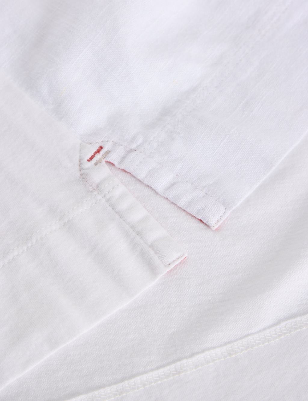 Linen Blend Button Detail V-Neck Vest 6 of 6