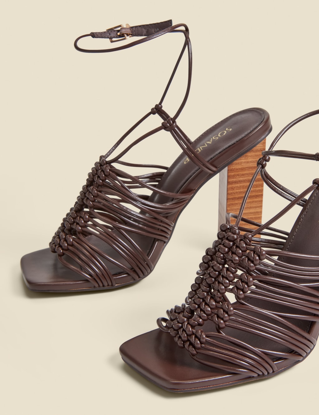 Block Heel Gladiator Sandals 4 of 4