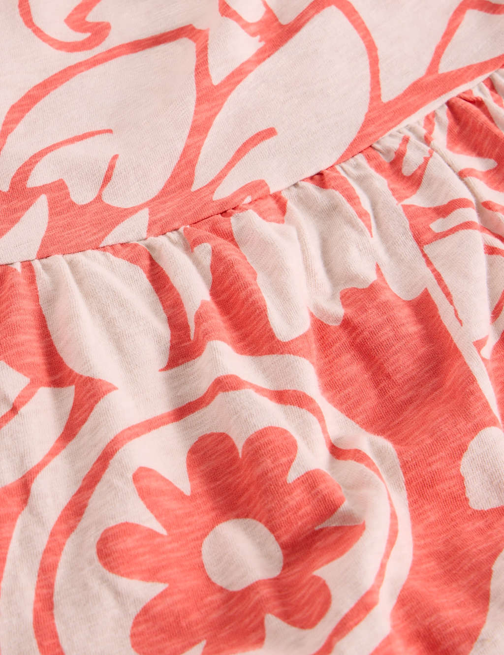 Jersey Printed V-Neck Shift Dress 6 of 6