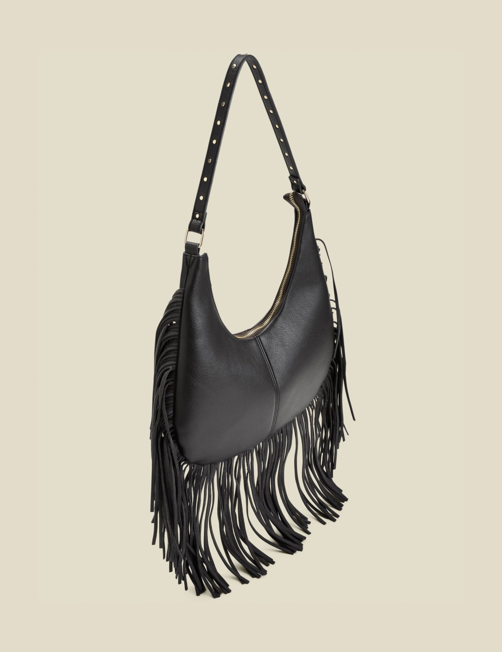 Fringe Detail Western Shoulder Bag 2 of 4