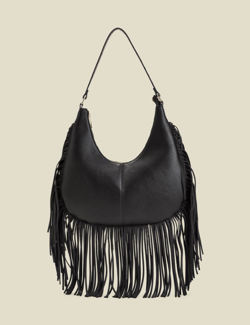Fringe Detail Western Shoulder Bag SOSANDAR M S