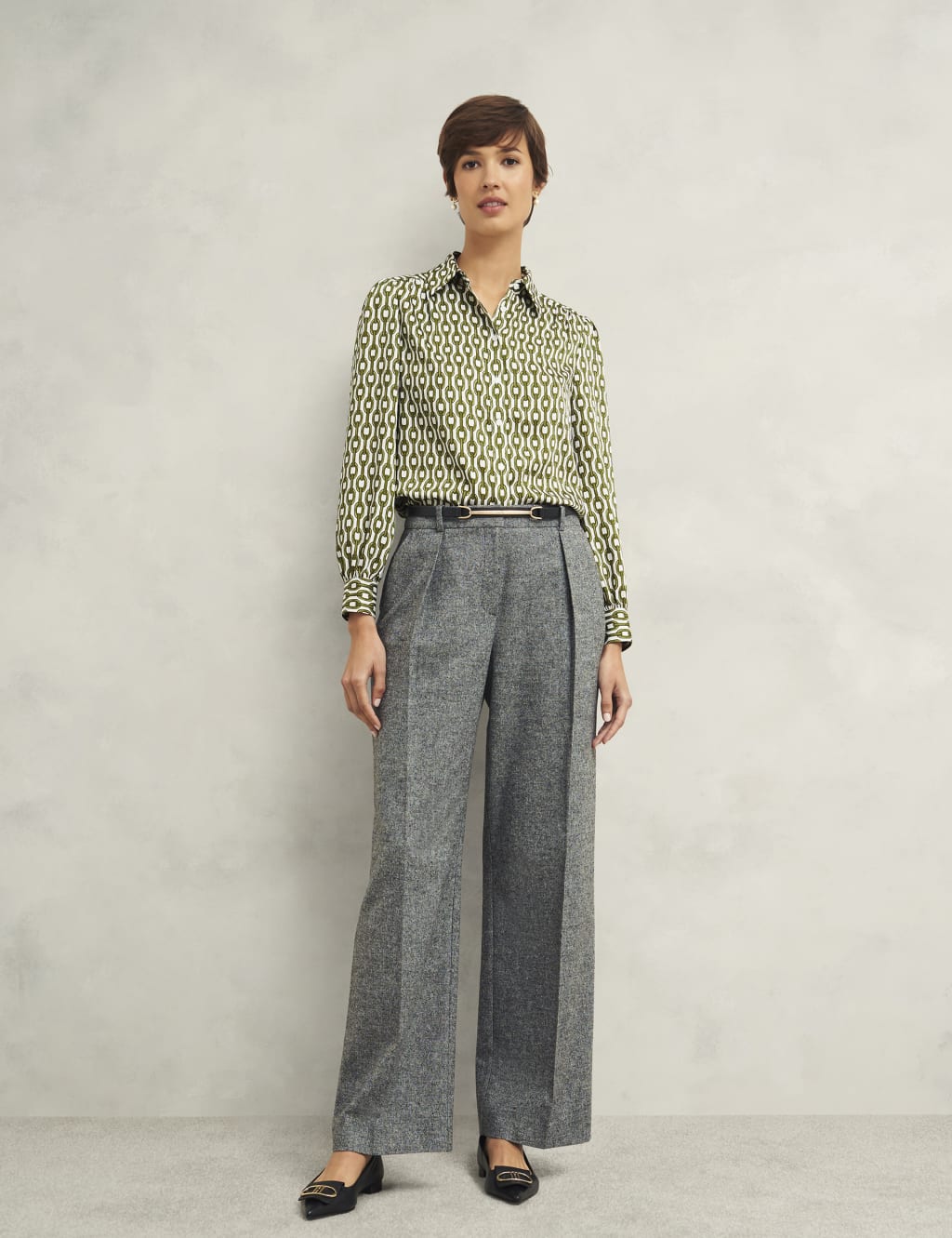Printed Collared Button Through Shirt 3 of 12