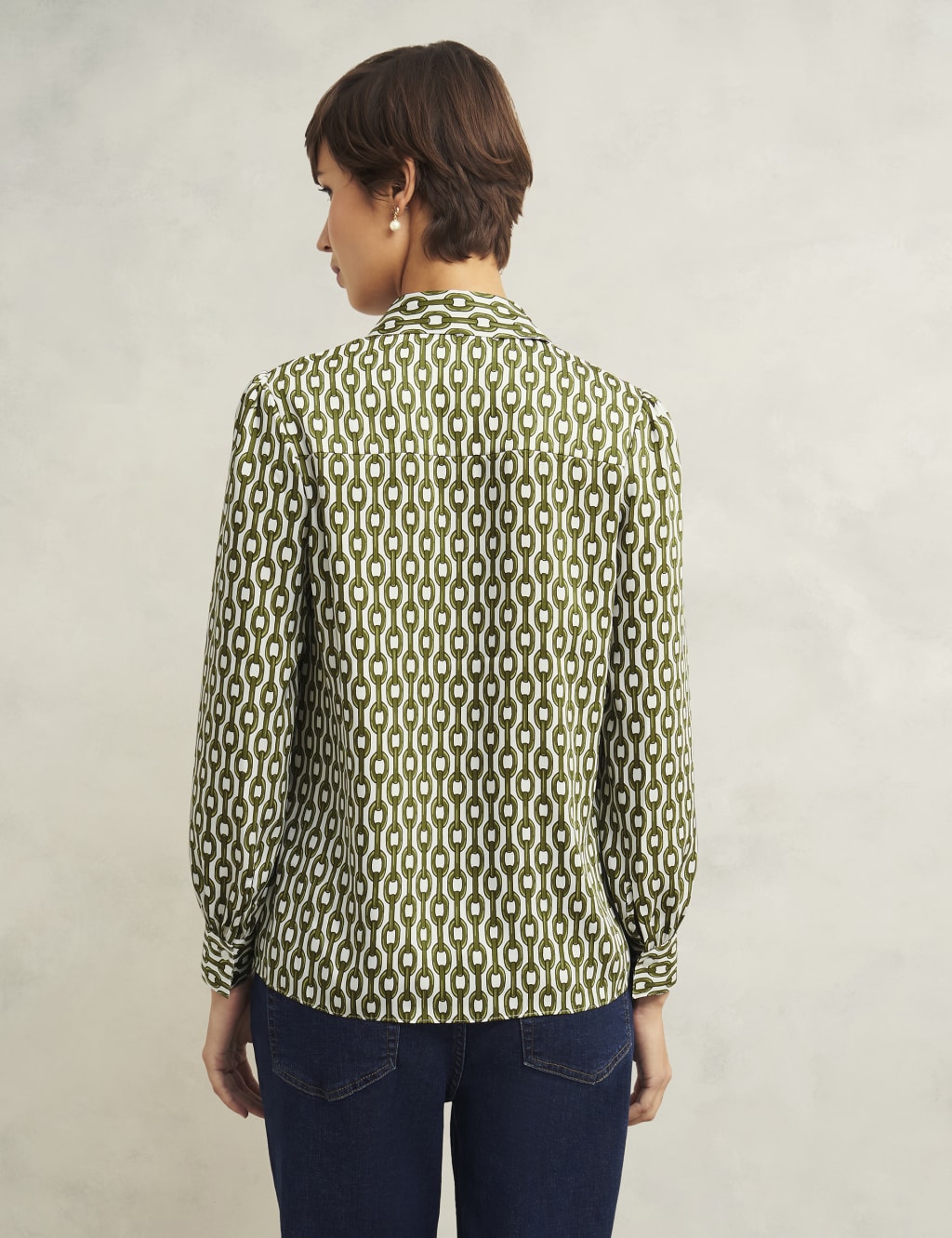 Printed Collared Button Through Shirt 9 of 12