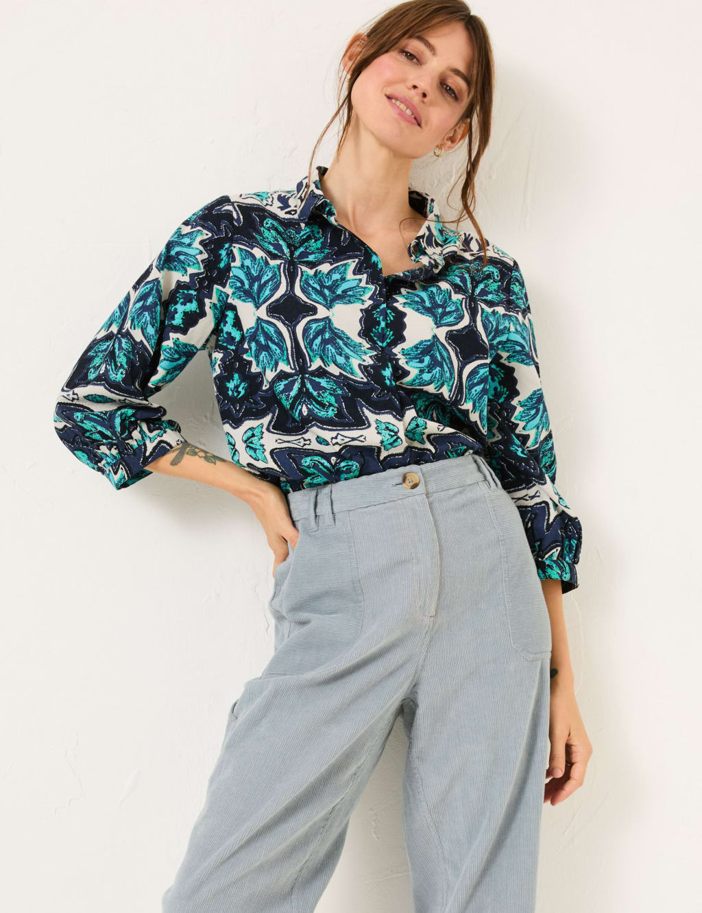 Pure Cotton Printed Shirt 3 of 5