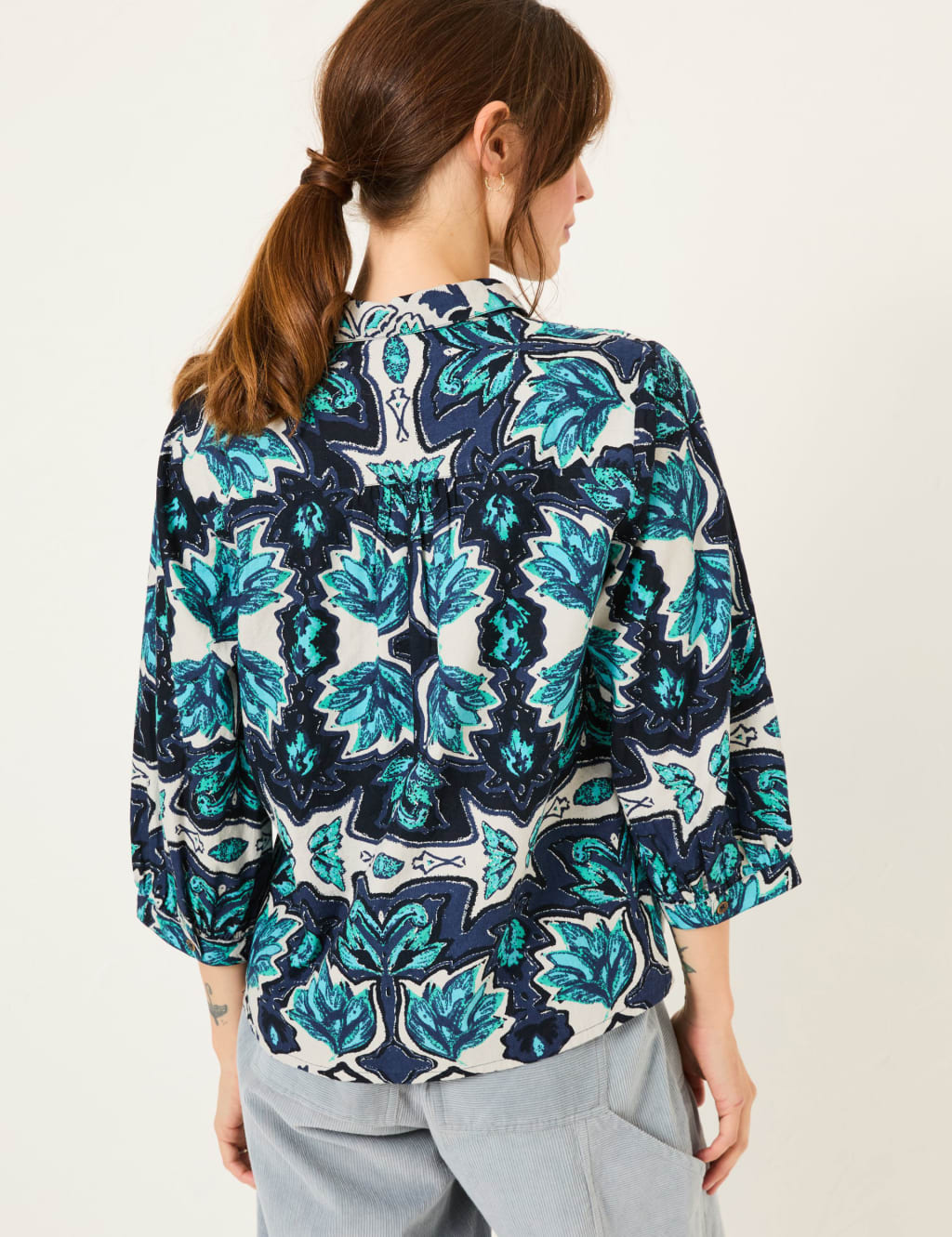 Pure Cotton Printed Shirt 4 of 5