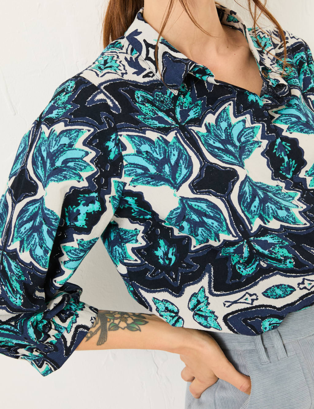 Pure Cotton Printed Shirt 5 of 5