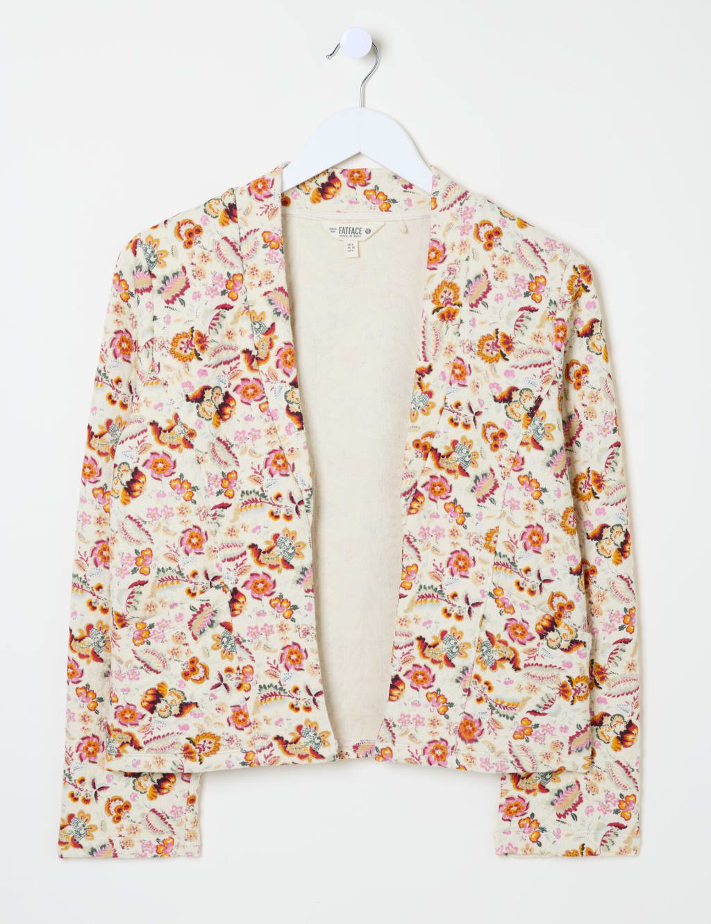 Pure Cotton Floral Quilted Jacket 2 of 5
