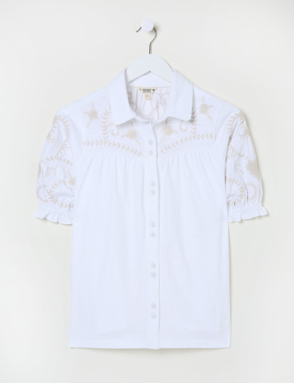 Pure Cotton Embroidered Shirt 2 of 5