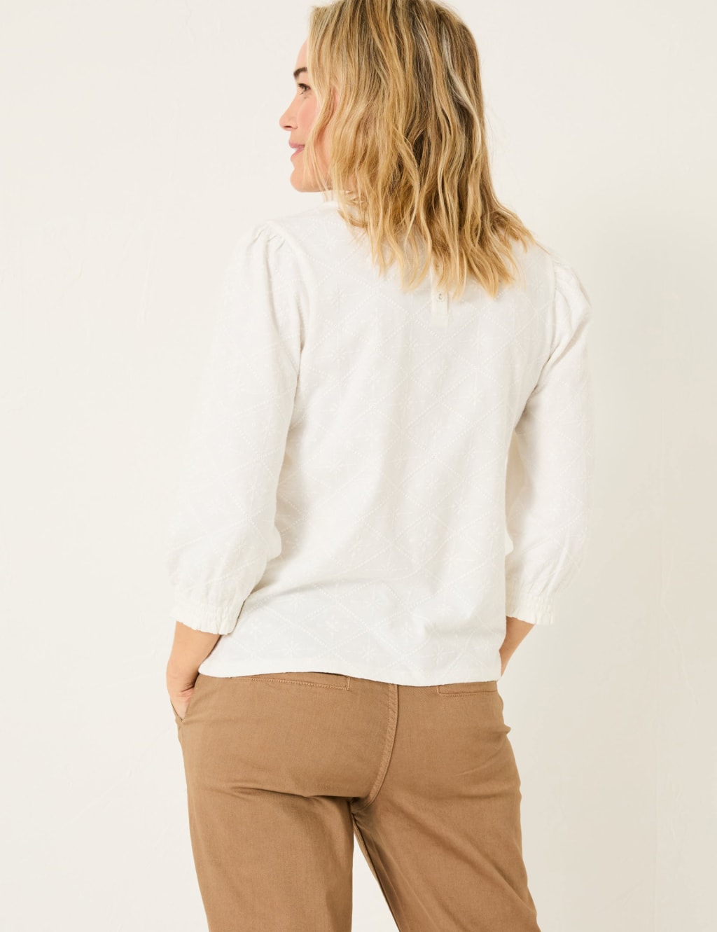 Pure Cotton Broderie Top 4 of 5