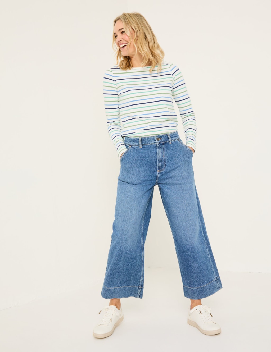 Cotton Rich Striped Top 3 of 5