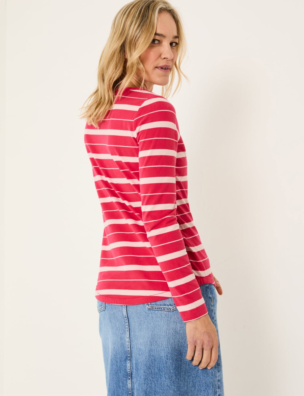 Cotton Rich Striped Top 3 of 5
