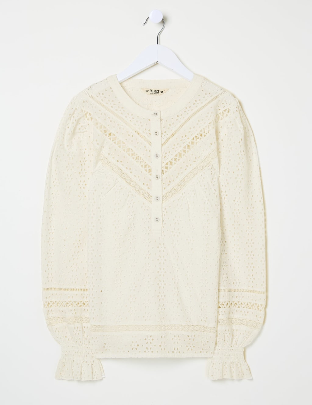 Pure Cotton Broderie Top 2 of 5