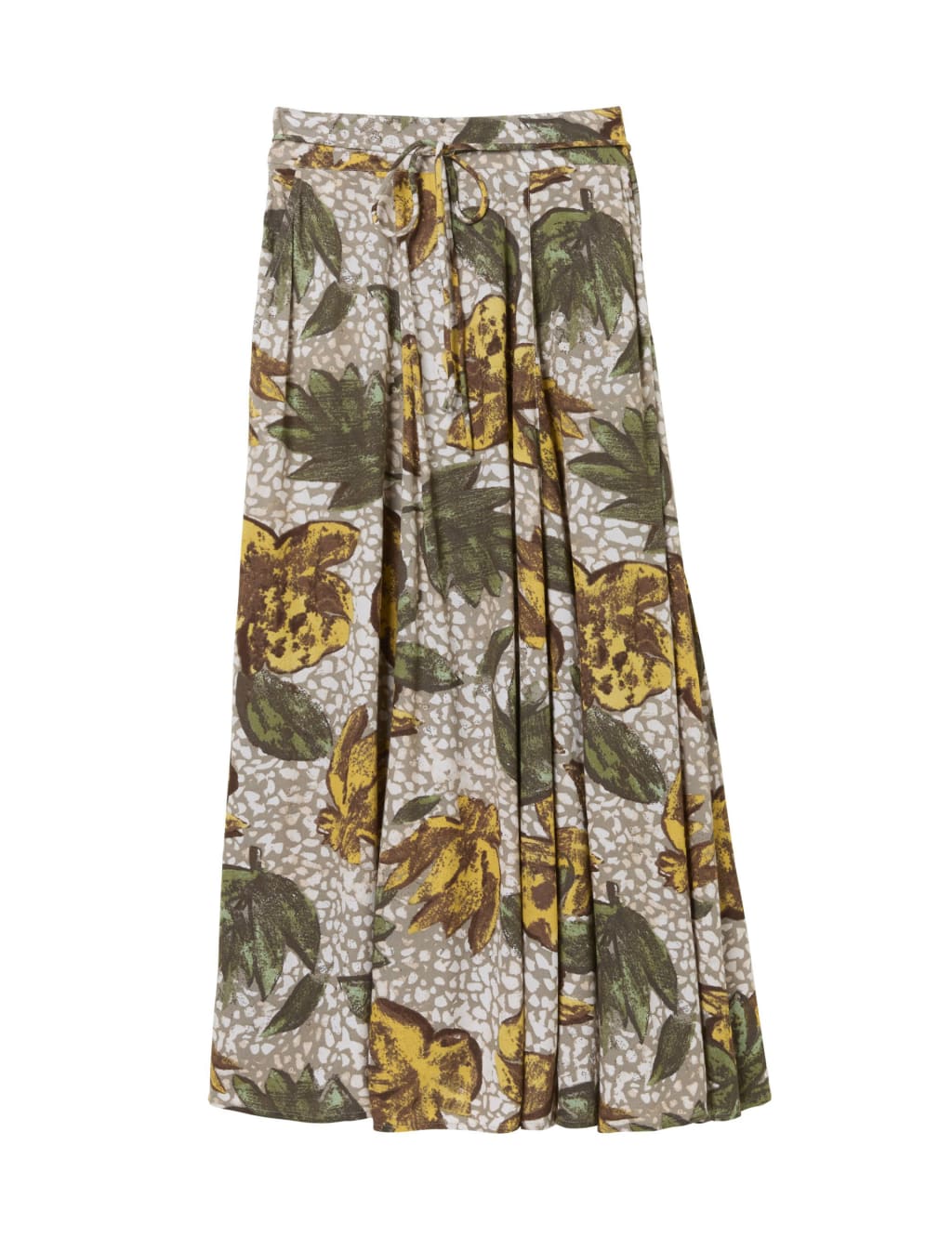 Printed Midi Wrap Skirt 2 of 5