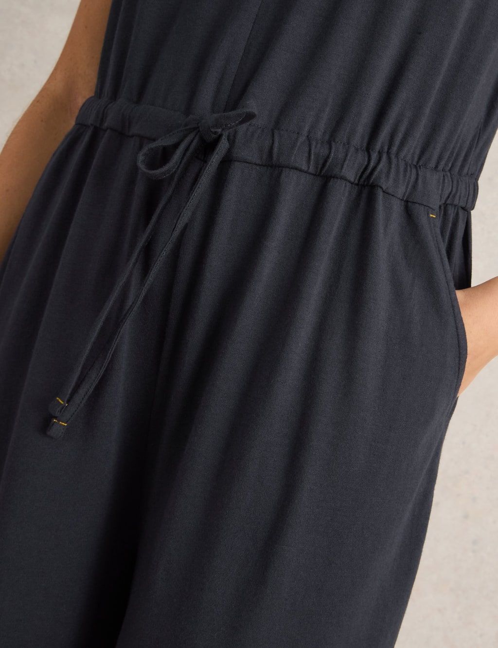 Cotton Rich Jersey Wide Leg Jumpsuit 5 of 9