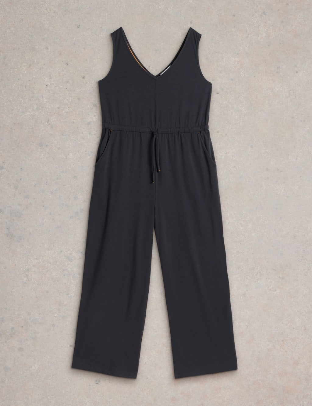 Cotton Rich Jersey Wide Leg Jumpsuit 2 of 9