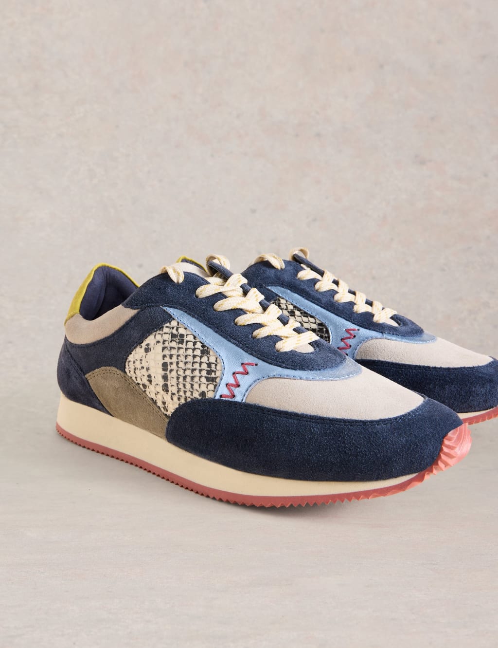 White block trainers 2025