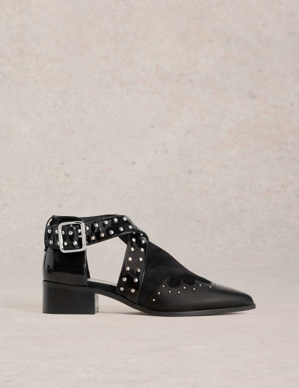 Womens studded ankle boots on sale