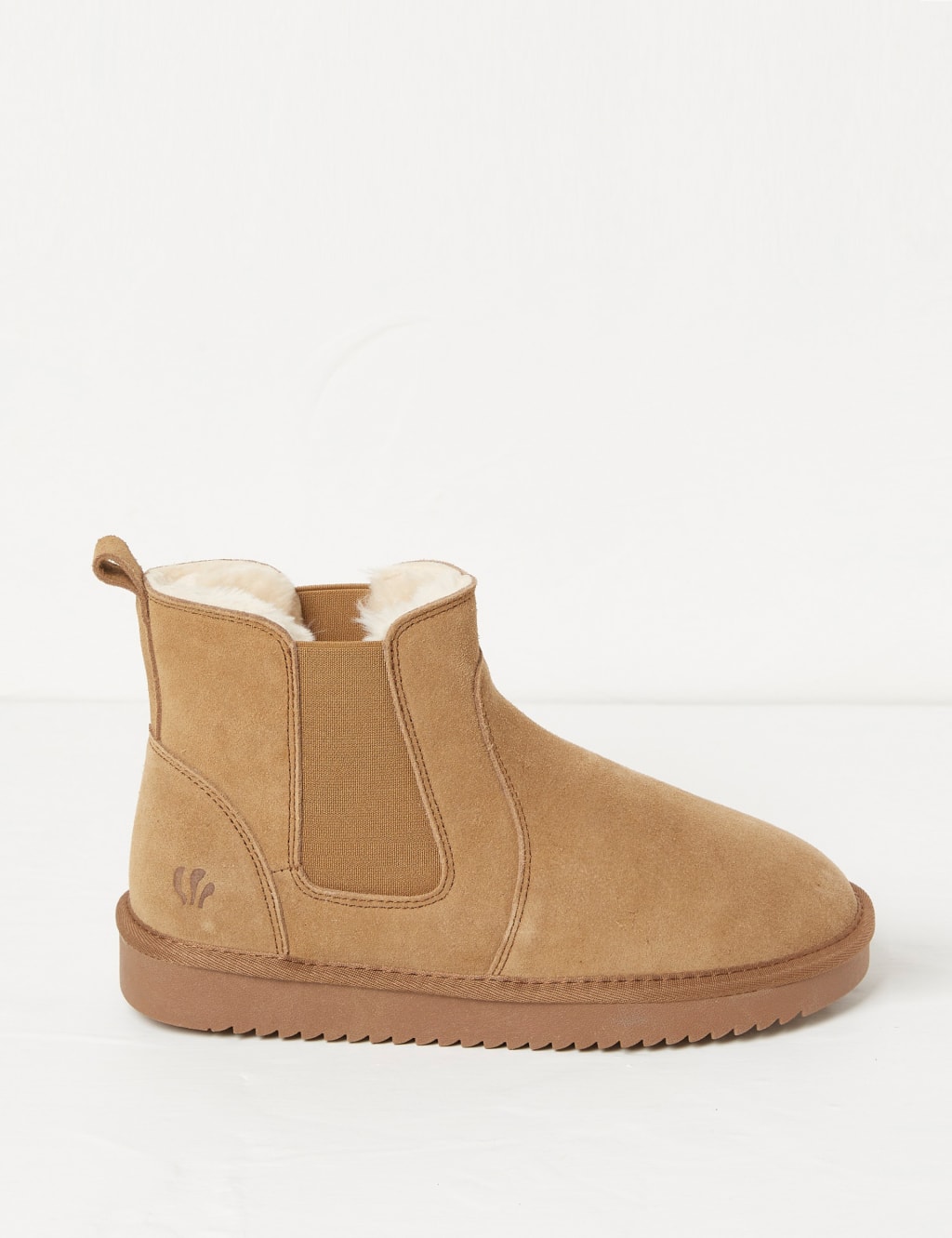 Suede Flat Chelsea Boots FatFace M S