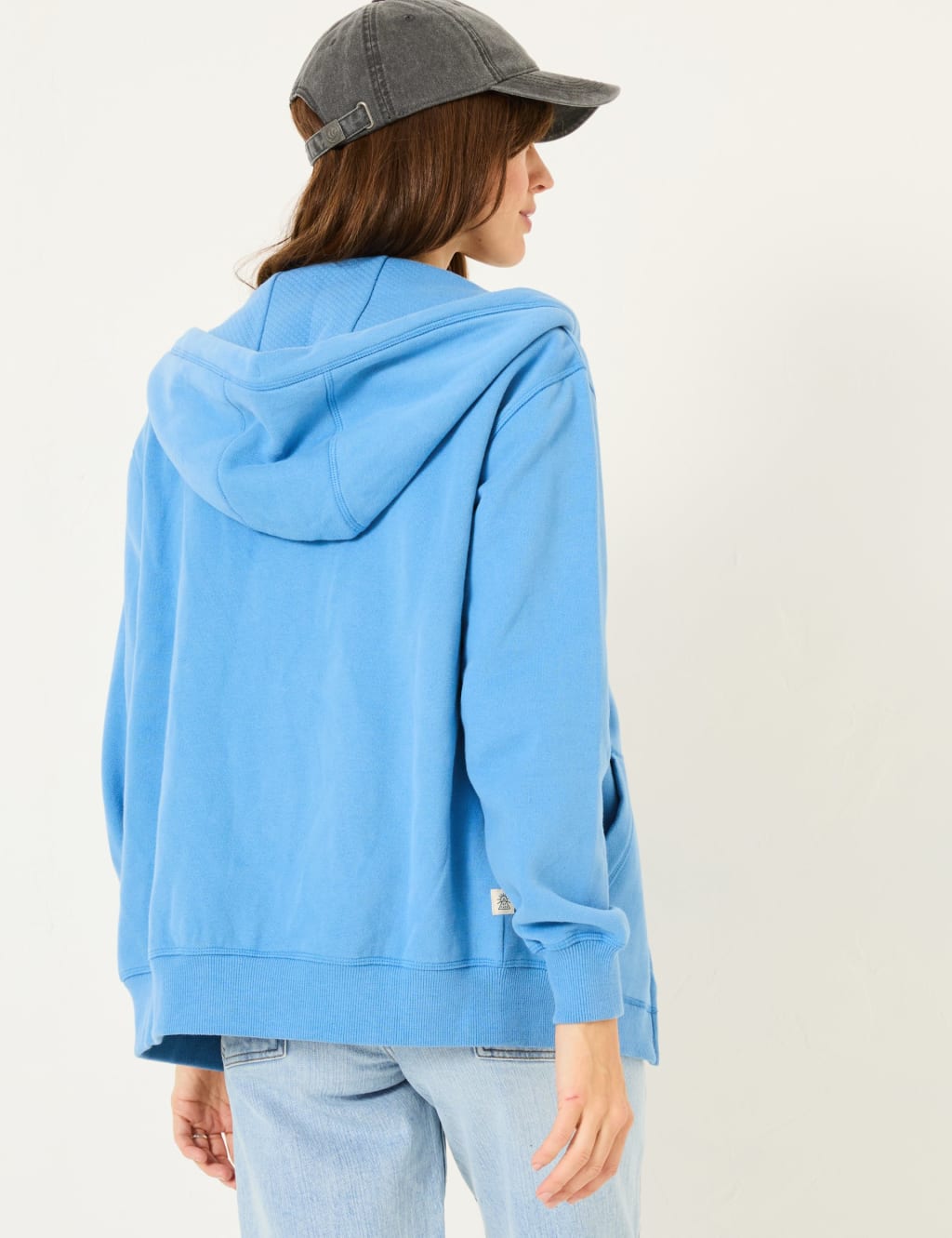 Cotton Rich Zip Up Hoodie 3 of 6