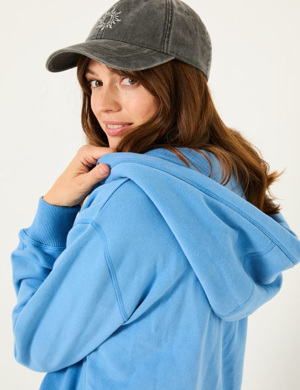 Cotton Rich Zip Up Hoodie 4 of 6
