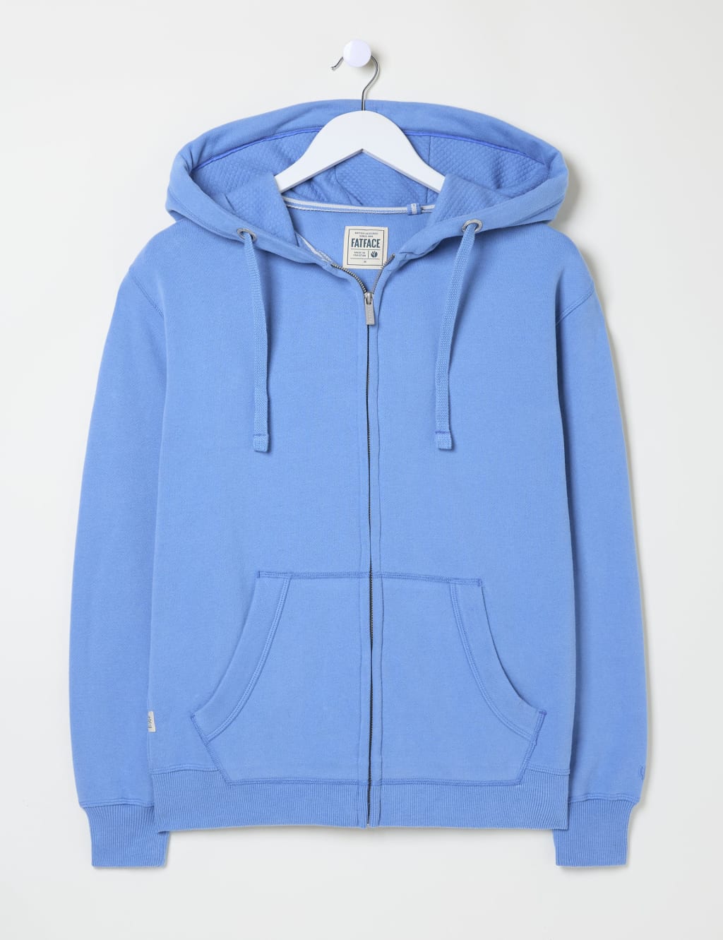 Cotton Rich Zip Up Hoodie 2 of 6
