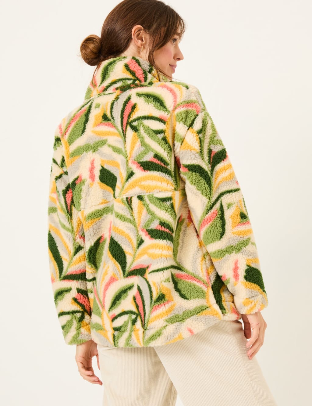 Printed Fleece Jacket 3 of 6