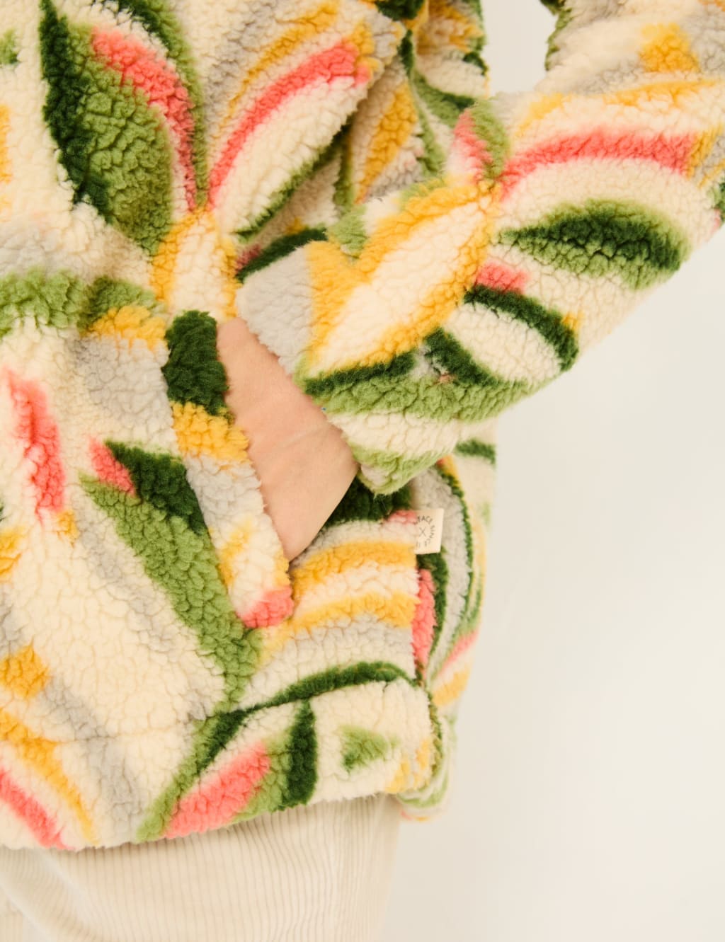 Printed Fleece Jacket 5 of 6