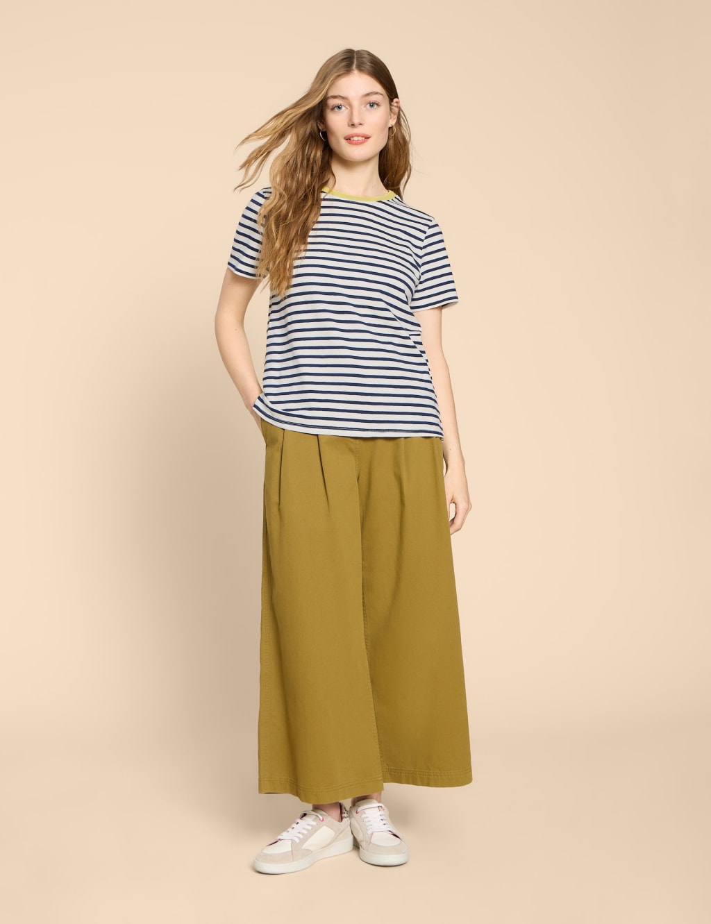 Pure Cotton Striped T-Shirt 3 of 5