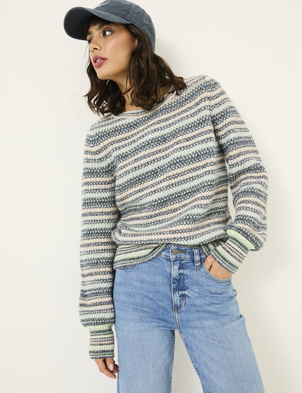 Striped Crew Neck Jumper 1 of 5