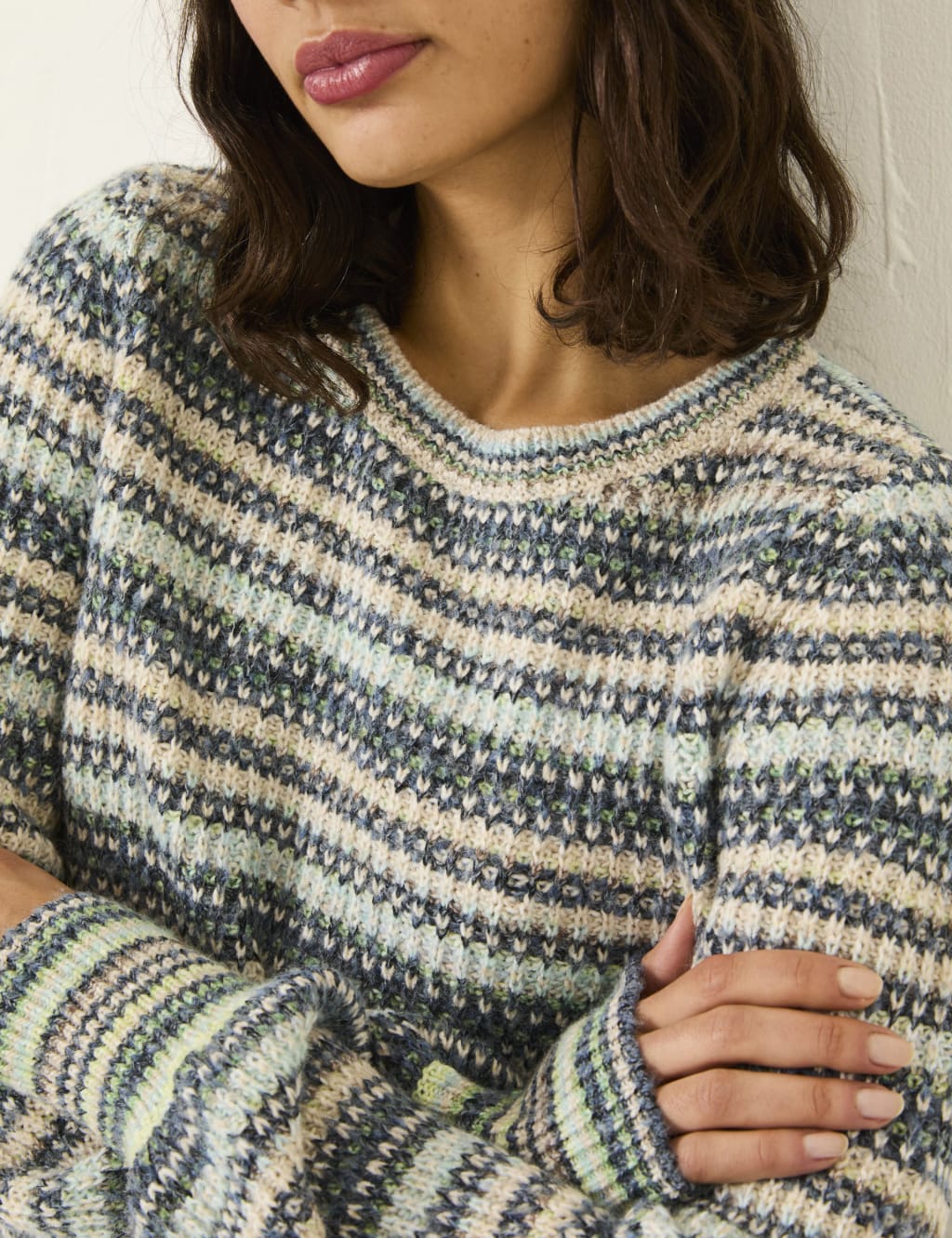 Striped Crew Neck Jumper 5 of 5