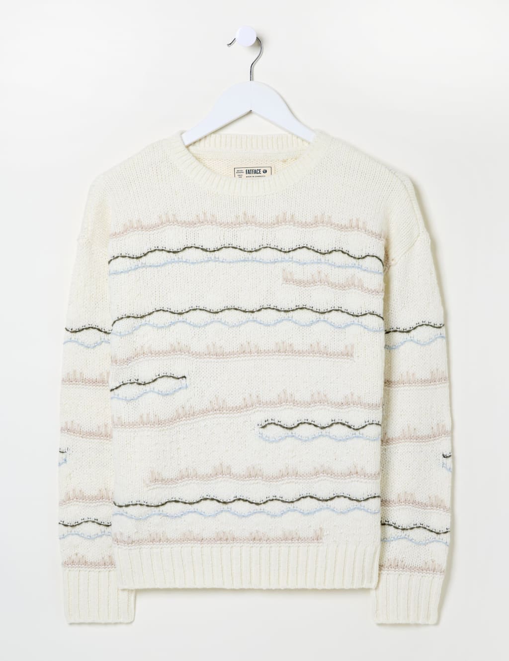 Wool Blend Patterned Jumper 2 of 5