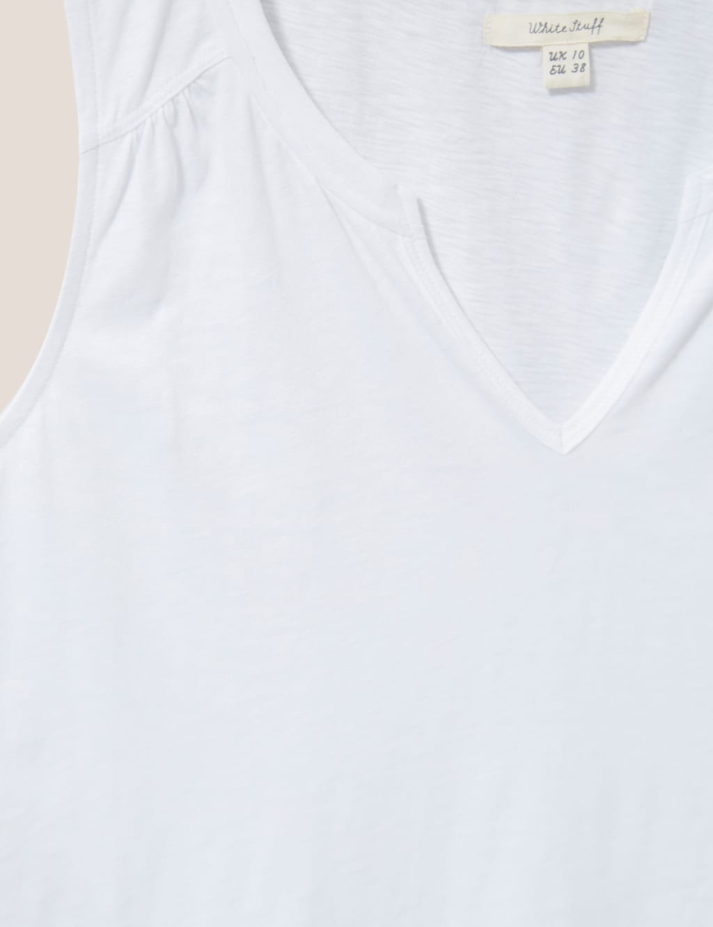 Pure Cotton Notch Neck Vest Top 6 of 6