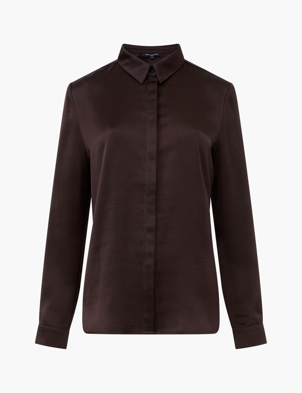 Satin Collared Button Through Shirt 2 of 6